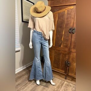 Bell bottom jeans